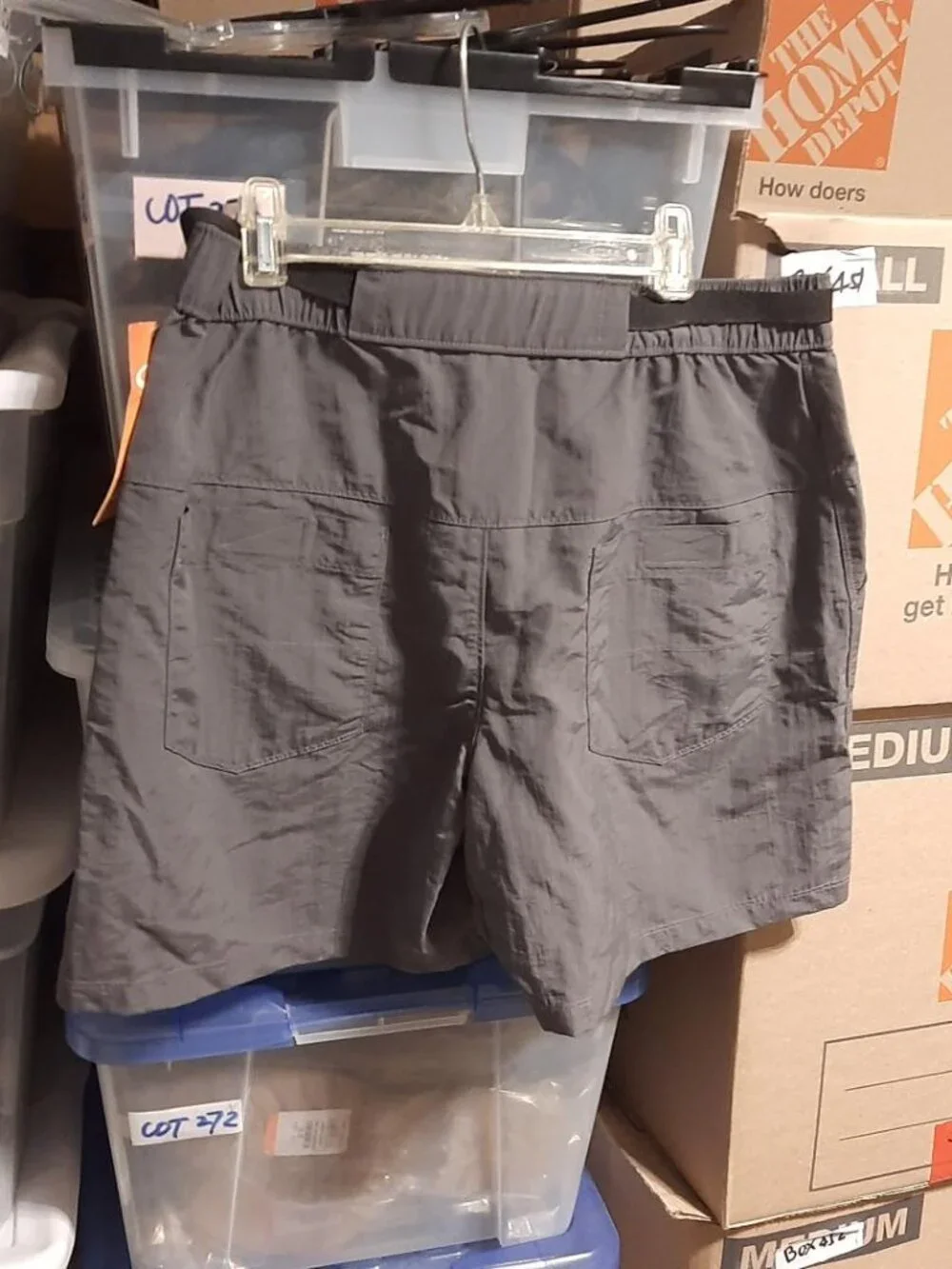 NEW TAG ! Men Champion Double Dry Cross Training Regular Fit Shorts Grey Size M